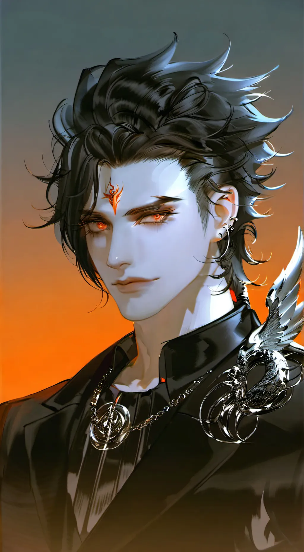 ai character: Hunter background