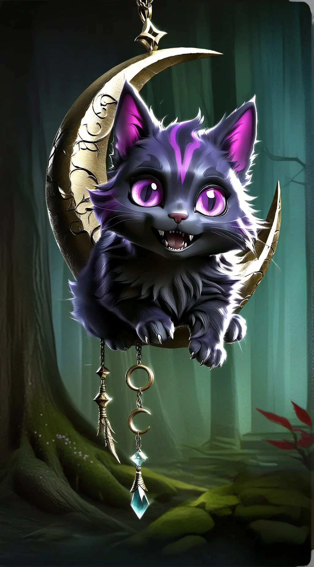 ai character: Catnap  background