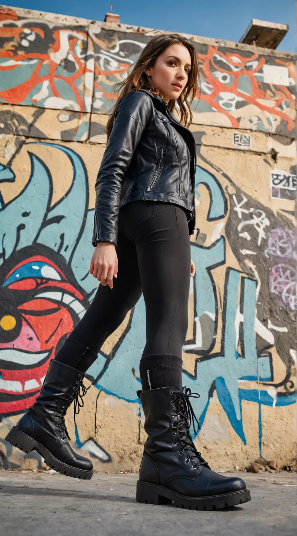 ai character: ariana Grande  background