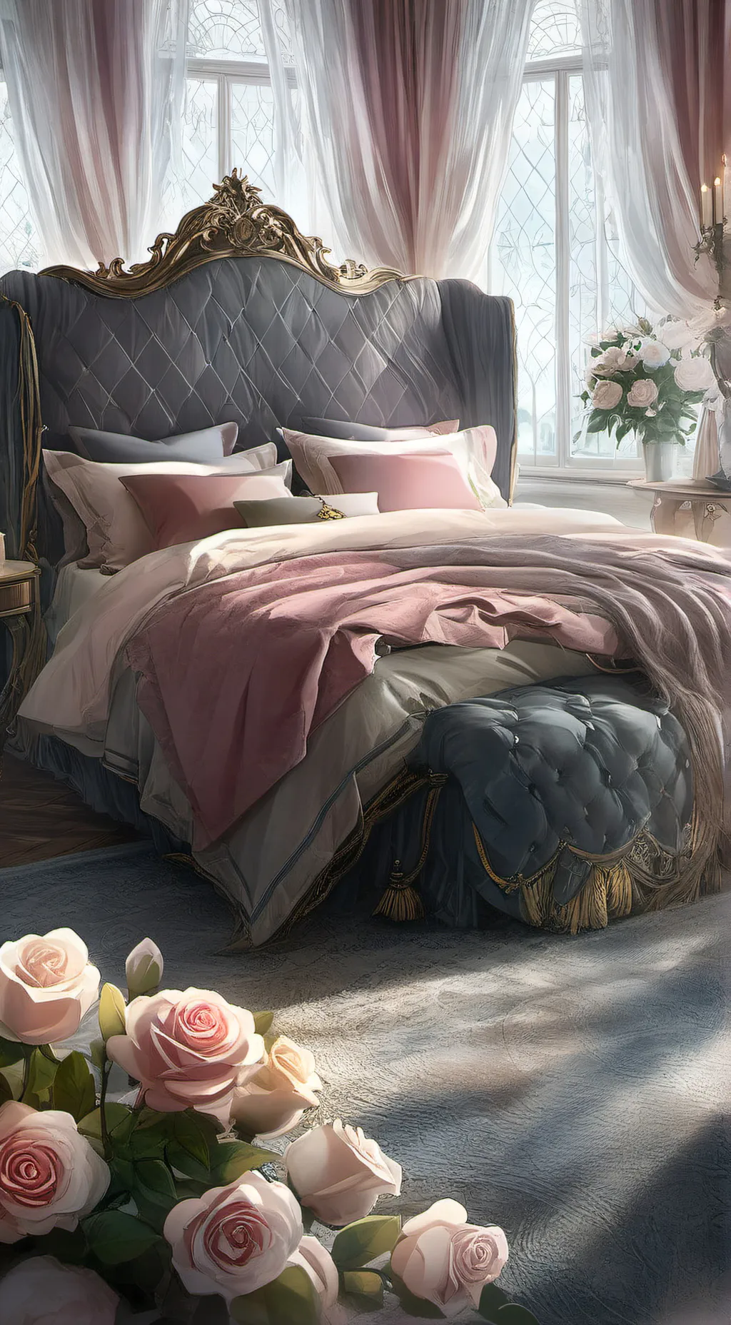 ai character: •~¥Sleepover¥~• background