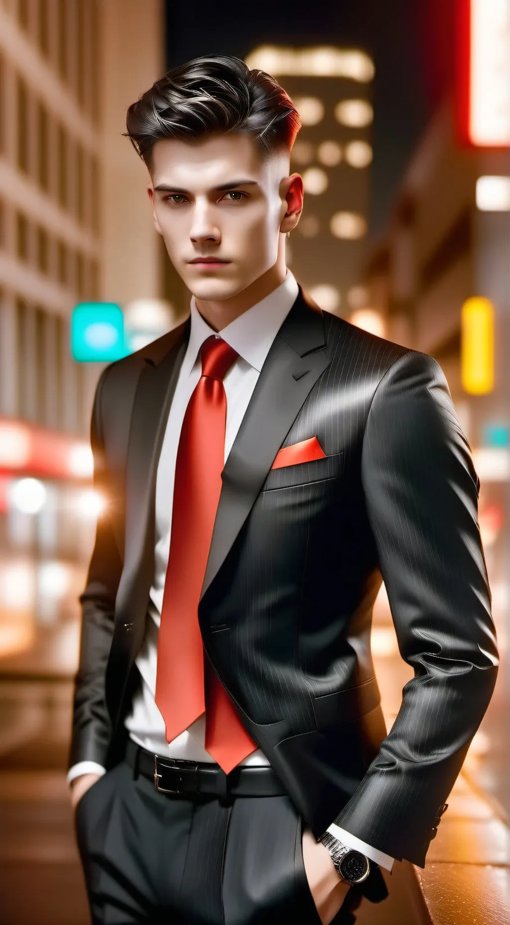 ai character: ricochet man background