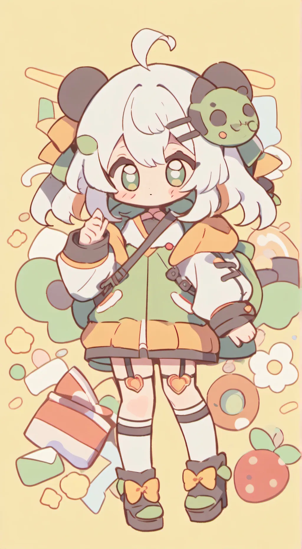 ai character: Lovesick randy background