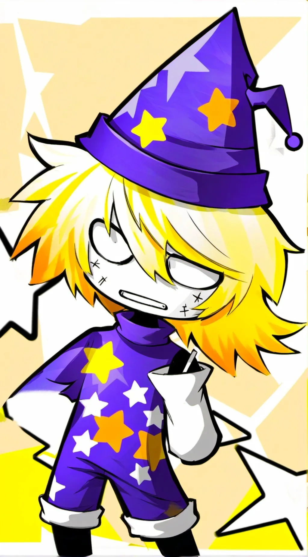 ai character: Party noob background