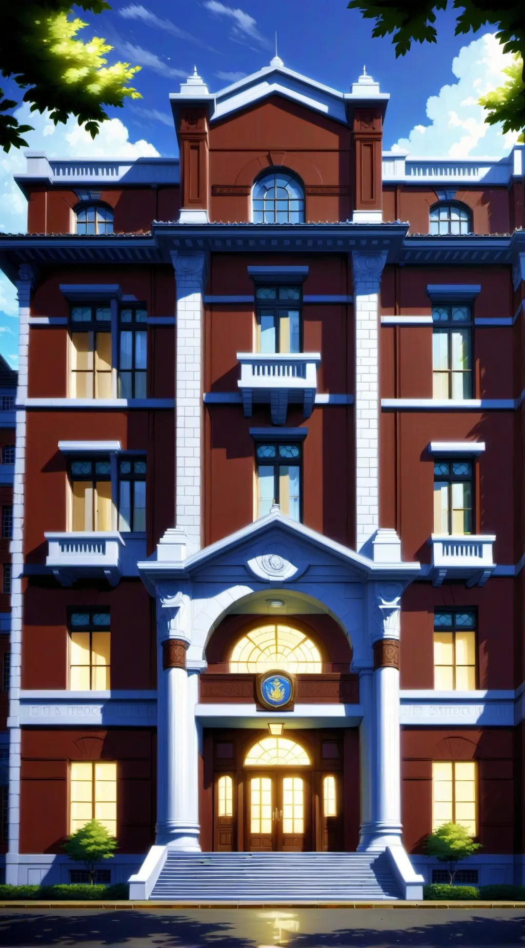 ai character: COLEGAS DE QUARTO  background