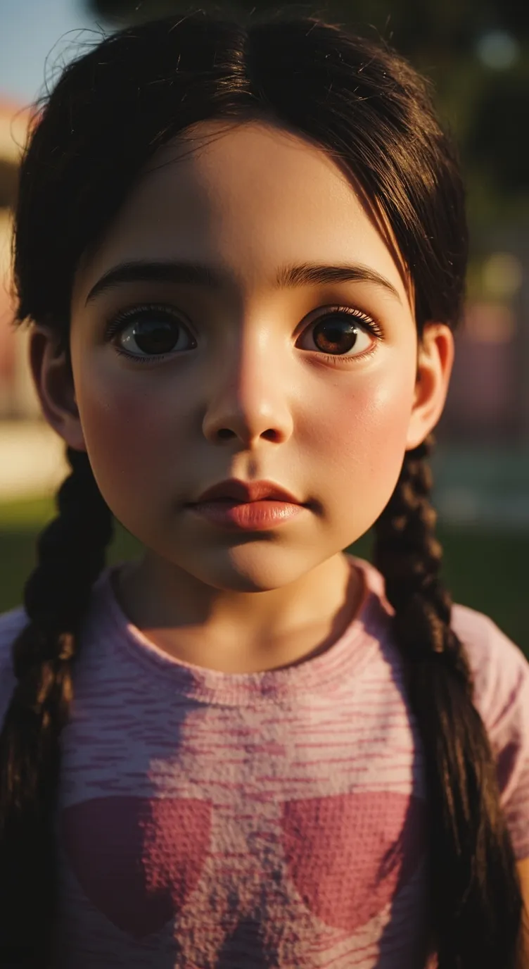 ai character: Giant girl background