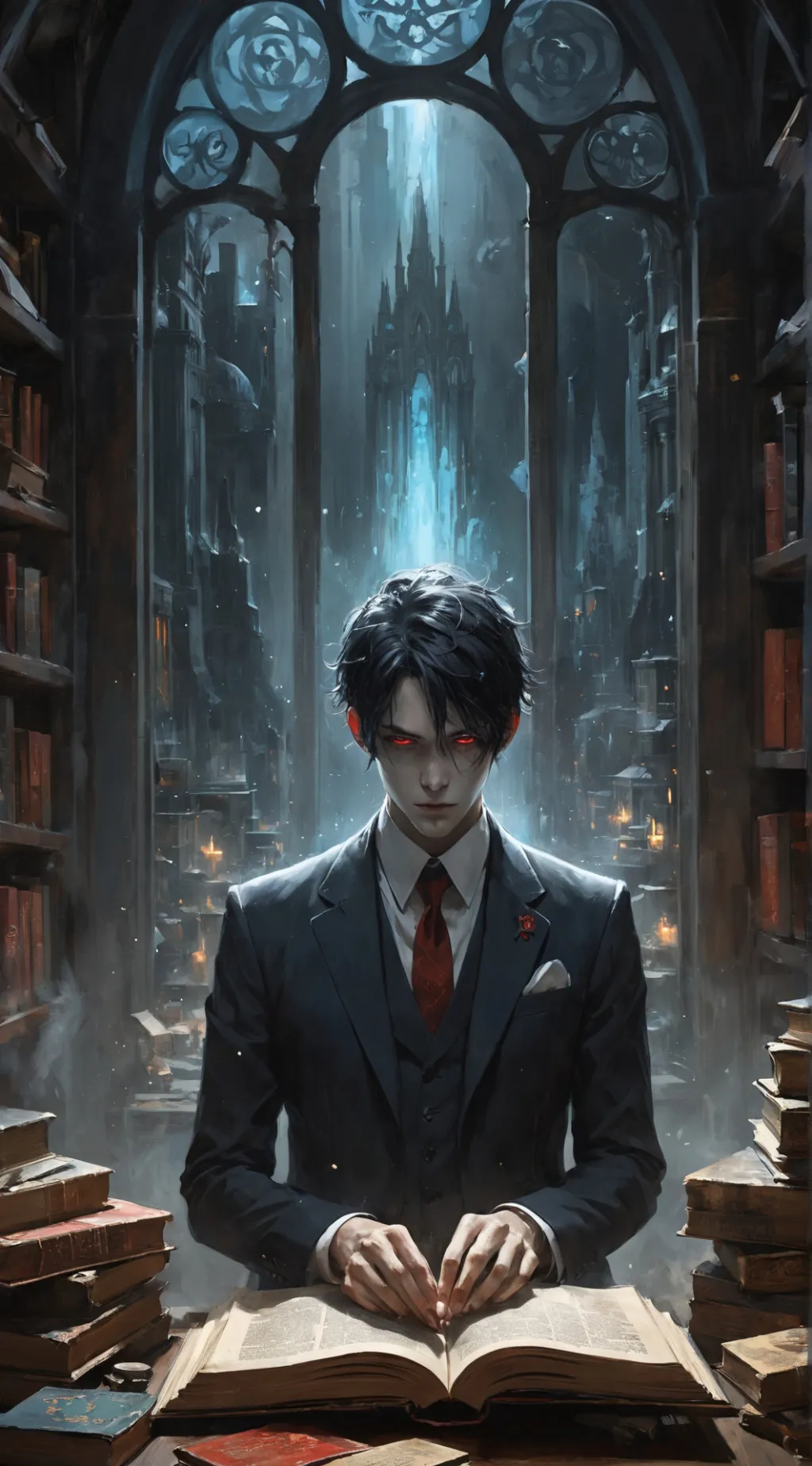 ai character: Lucien background