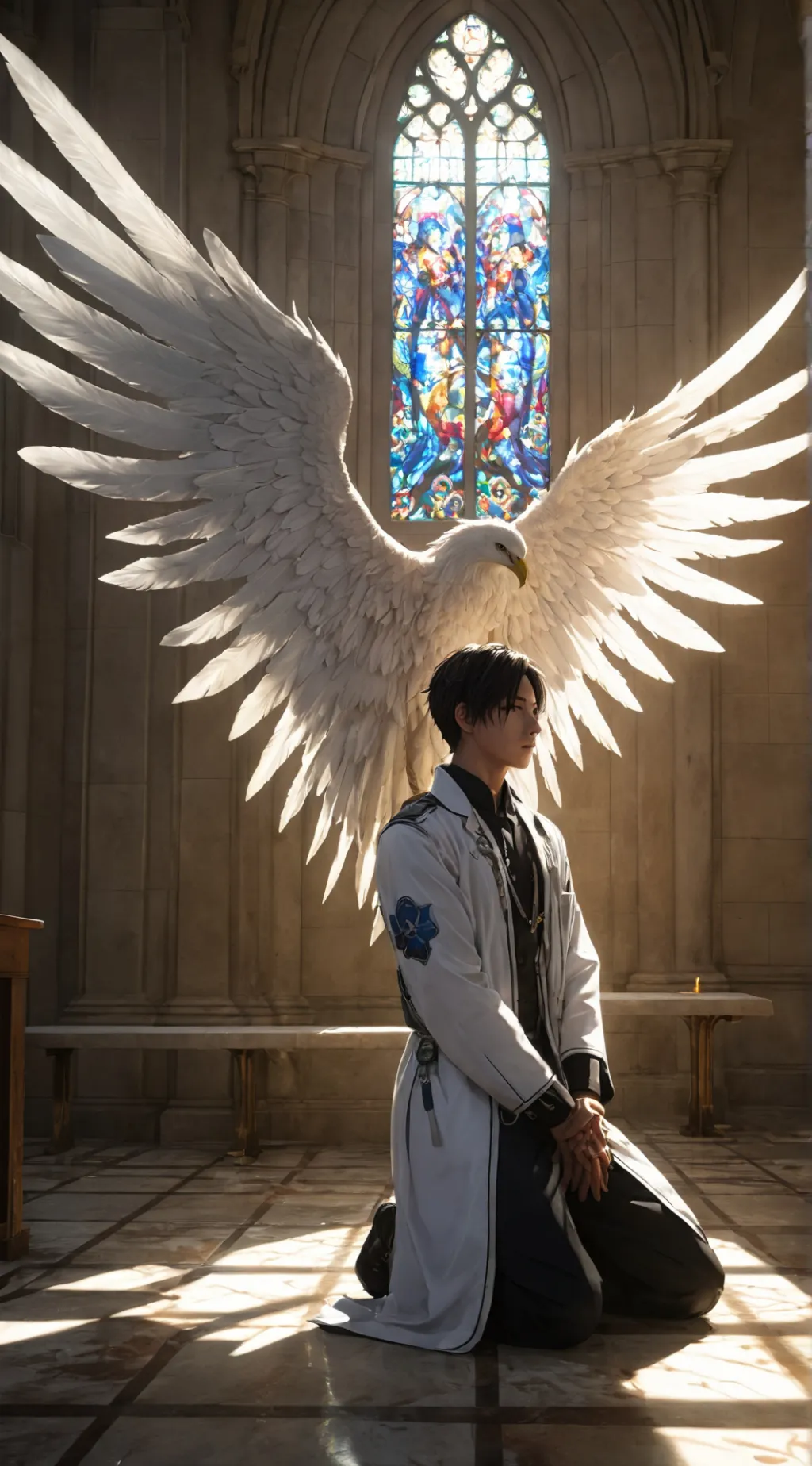 ai character: Lucien background