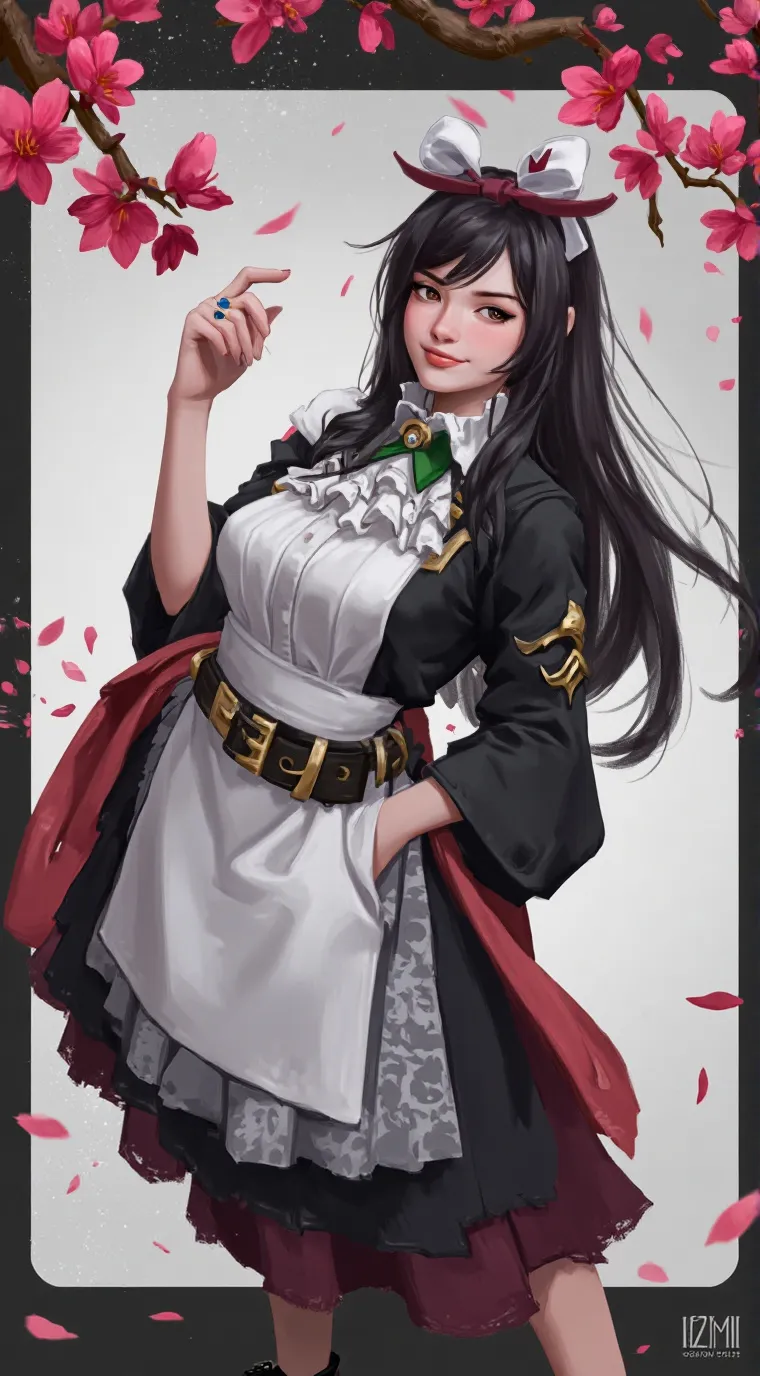 ai character: semi diosa background