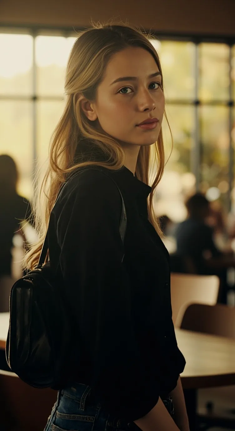 ai character: Lana bakward background