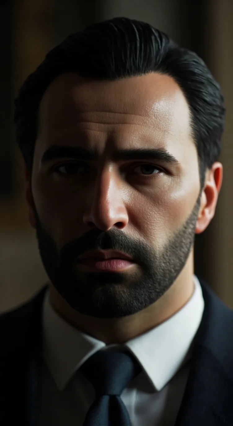 ai character: Santiago Abascal  background