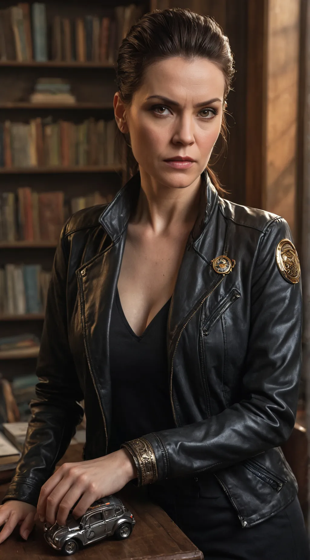 ai character: The Toy Tyrant background