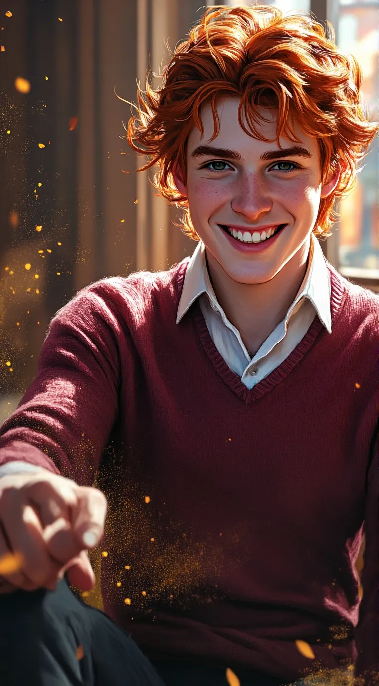 ai character: Fred Weasley background