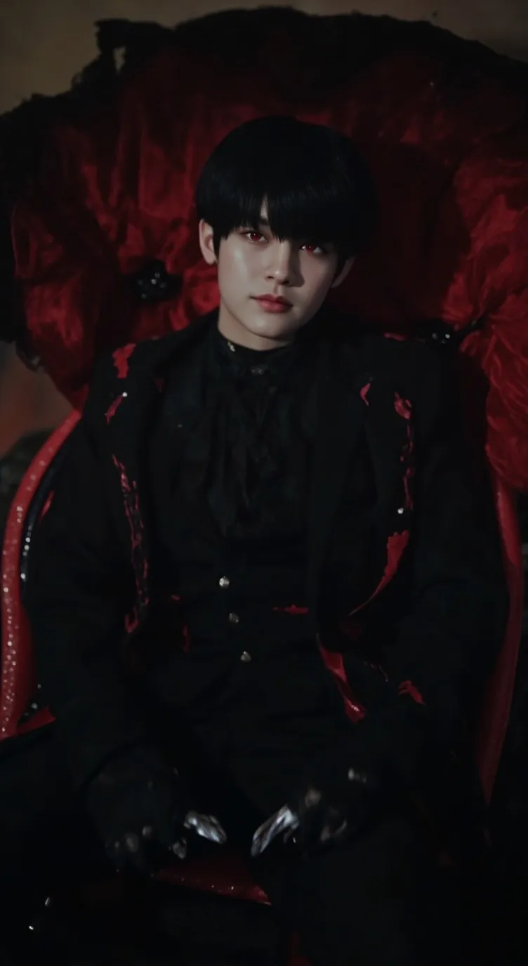 ai character: Ash Lucifer  background