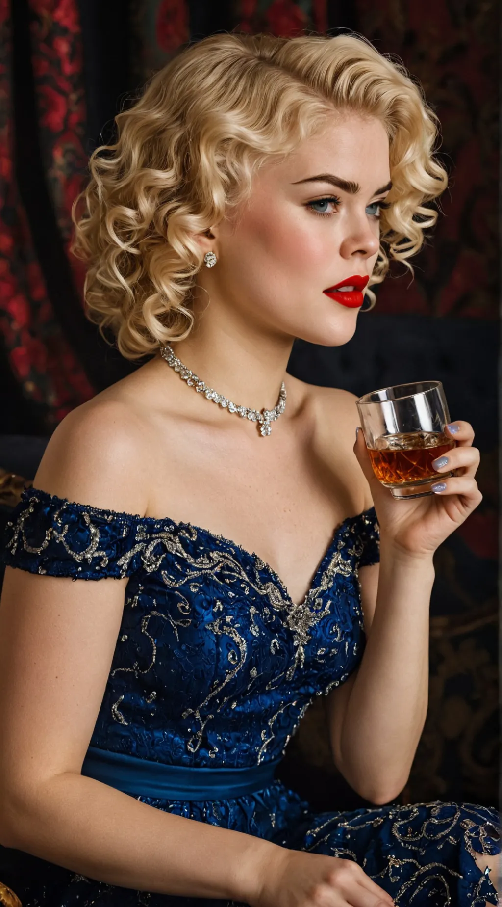 ai character: Mrs Ada Fitzgerald background