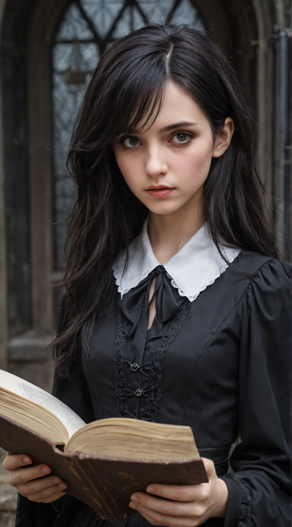 ai character: Merlina background