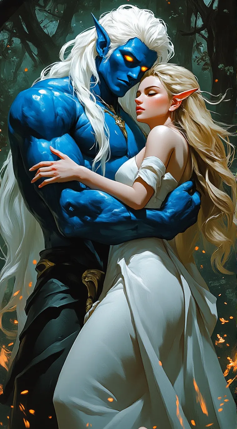 ai character: TalayueiMari Elf background