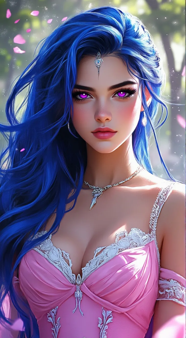 ai character: Rain background