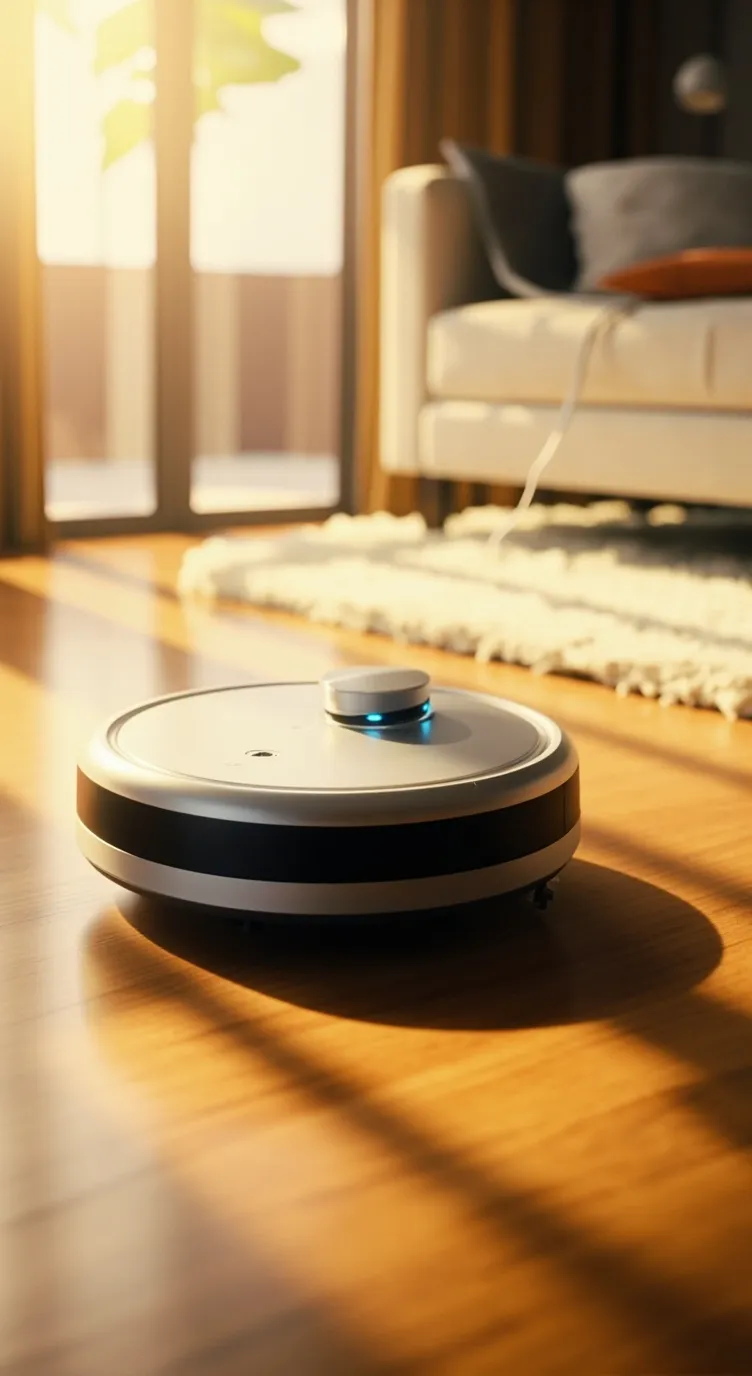 ai character: Polly the Robo-Vac background