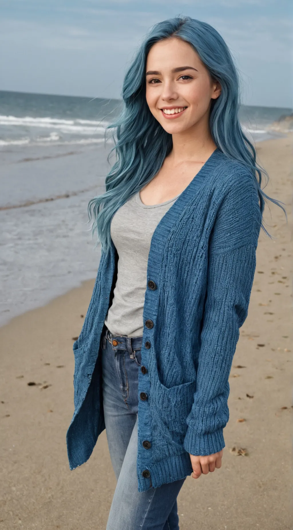 ai character: Hailey background