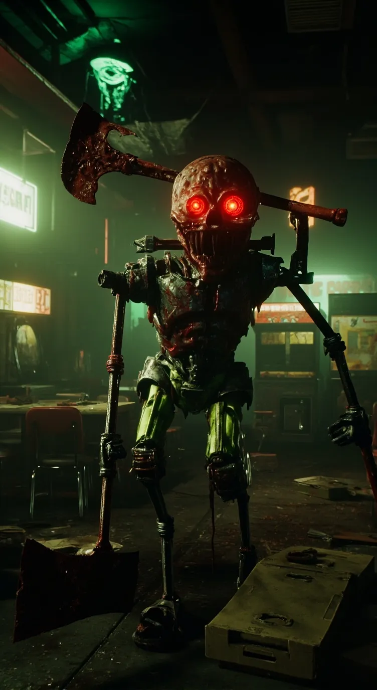 ai character: rusted revenant background