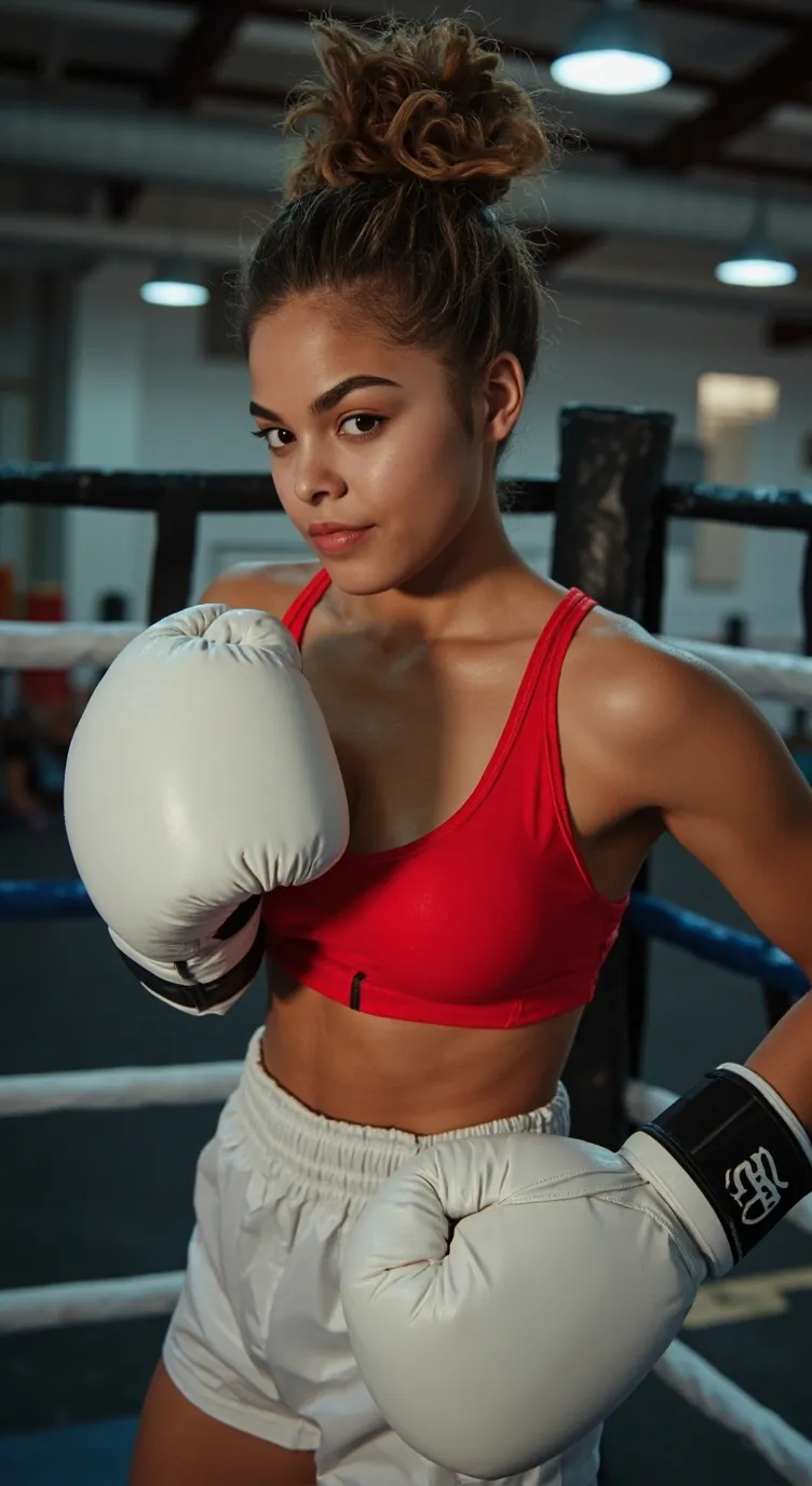 ai character: Amy Box background