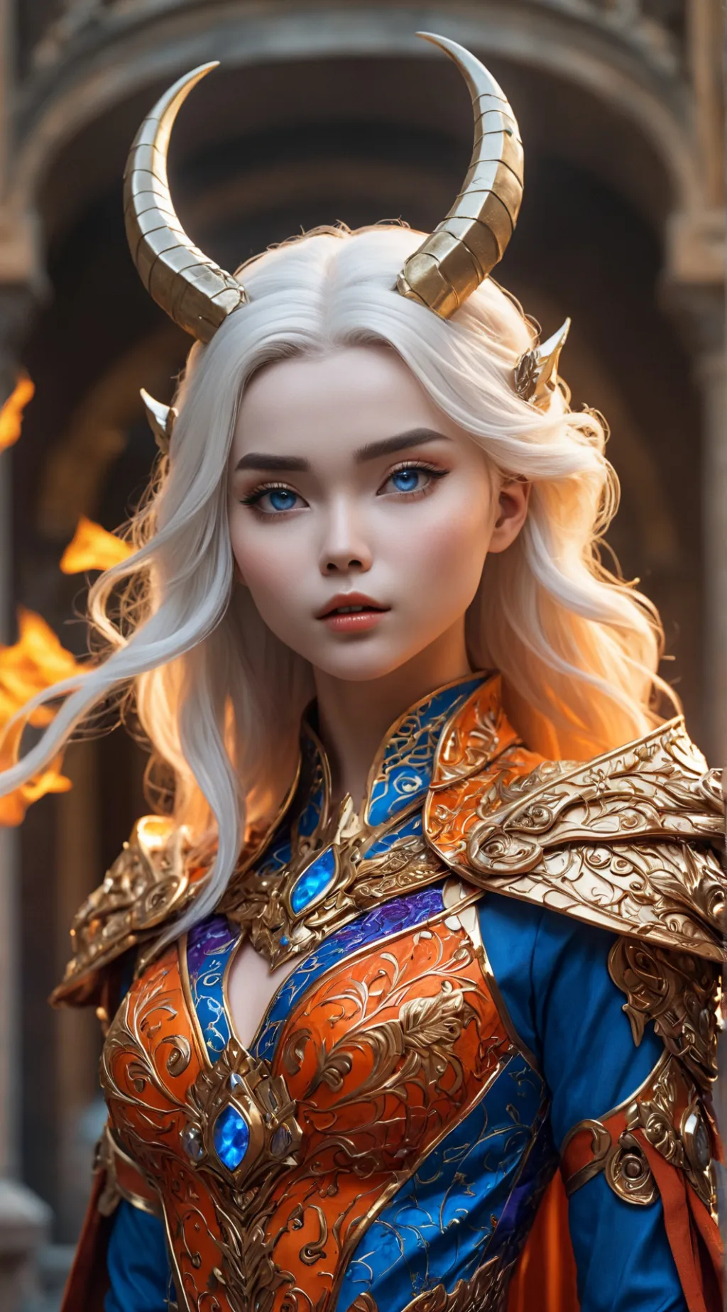 ai character: Seraphina background