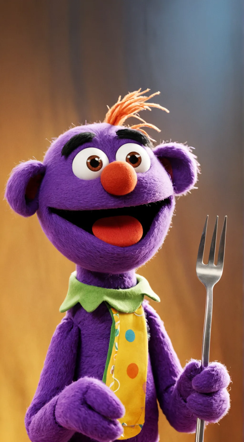 ai character: Melvin the crazy  background