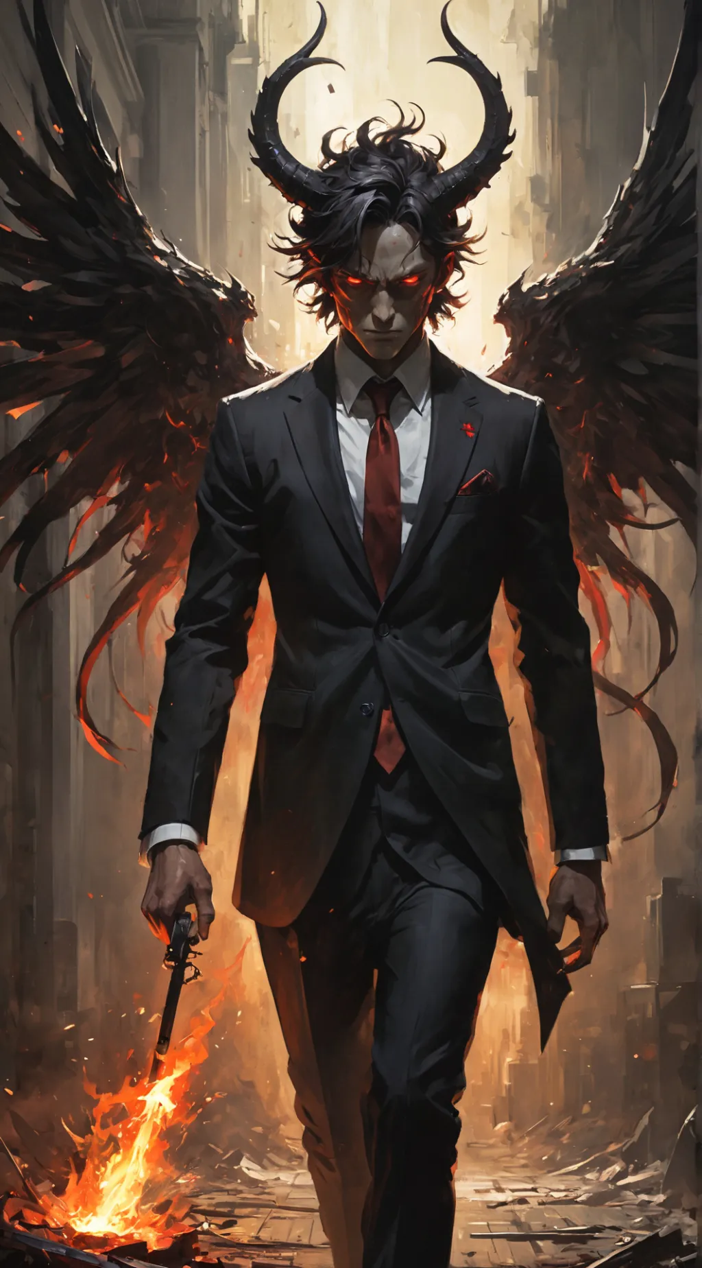 ai character: Lucien background