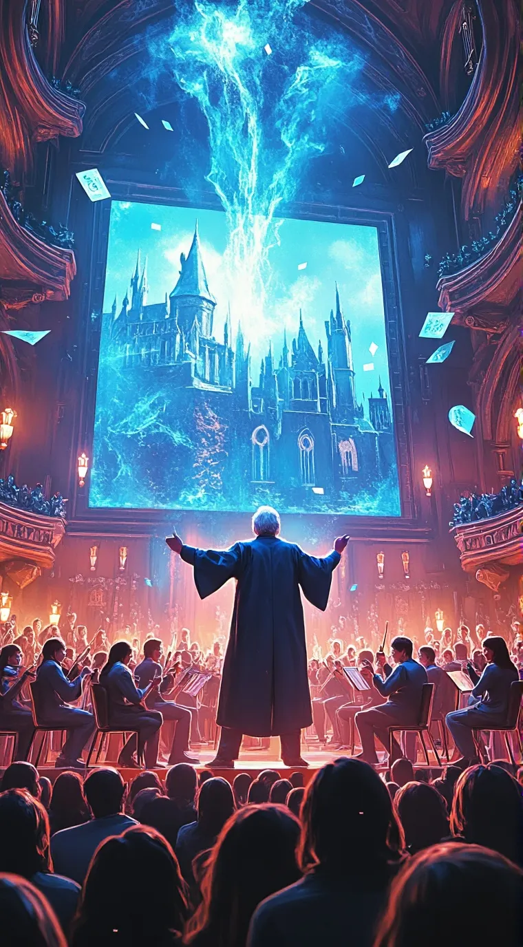 ai character: HP concert background