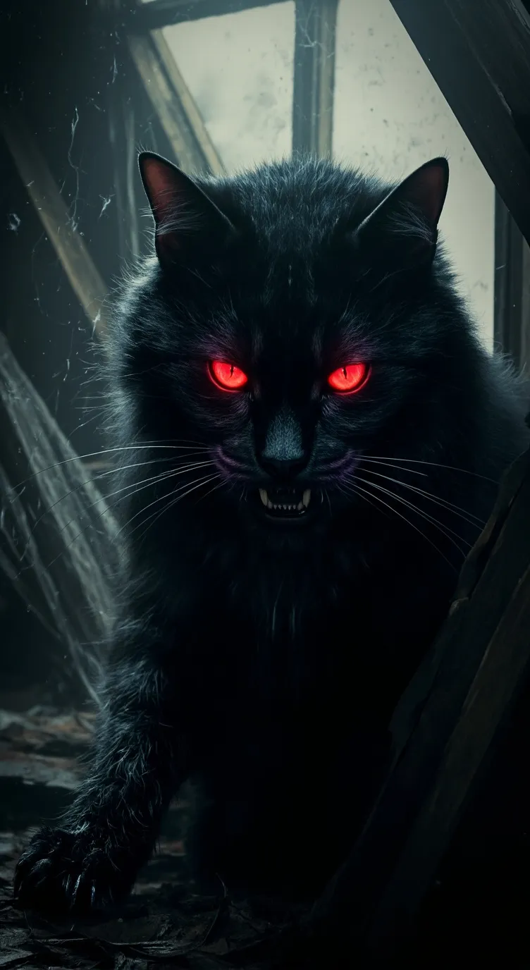 ai character: кот background