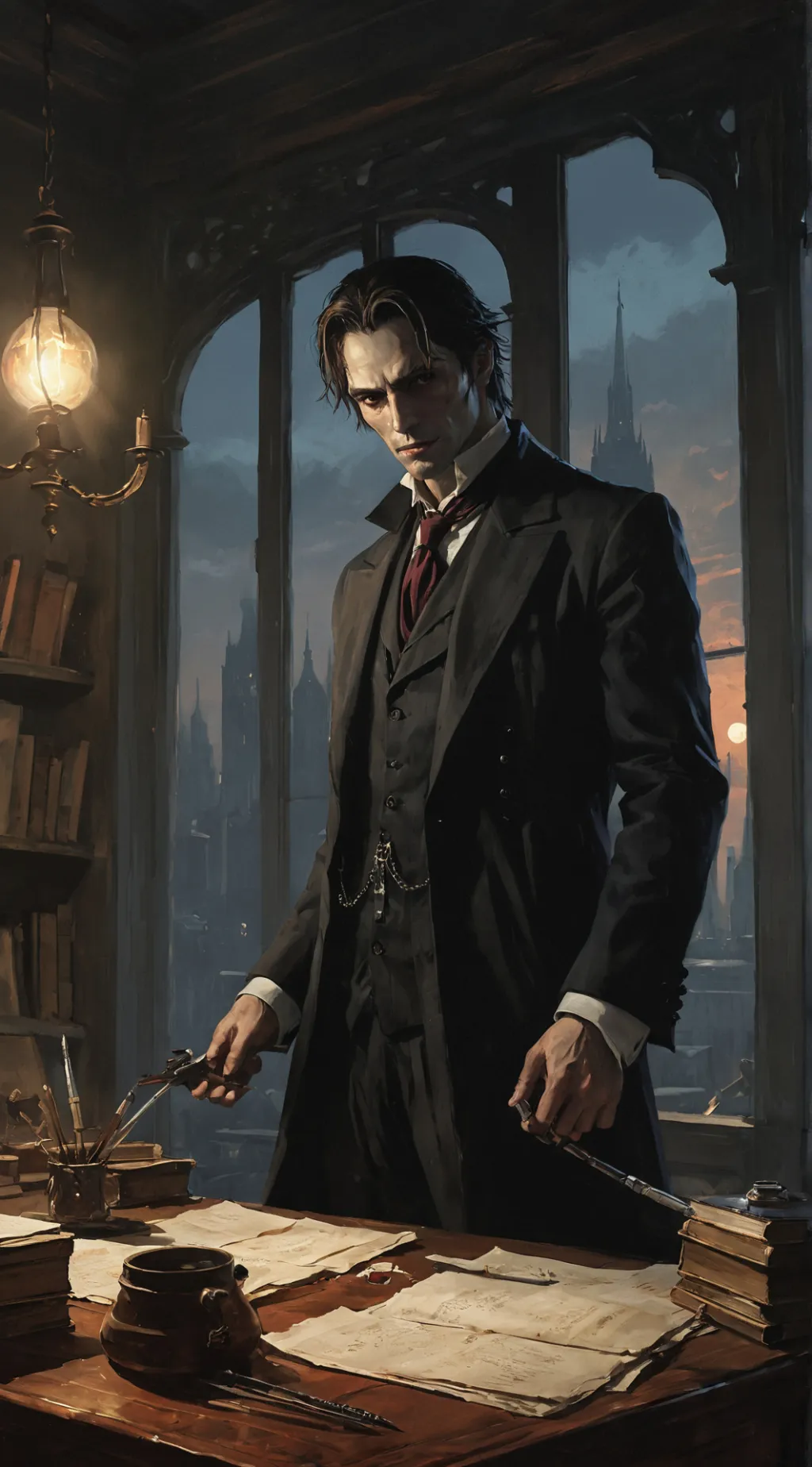 ai character: Lucian background