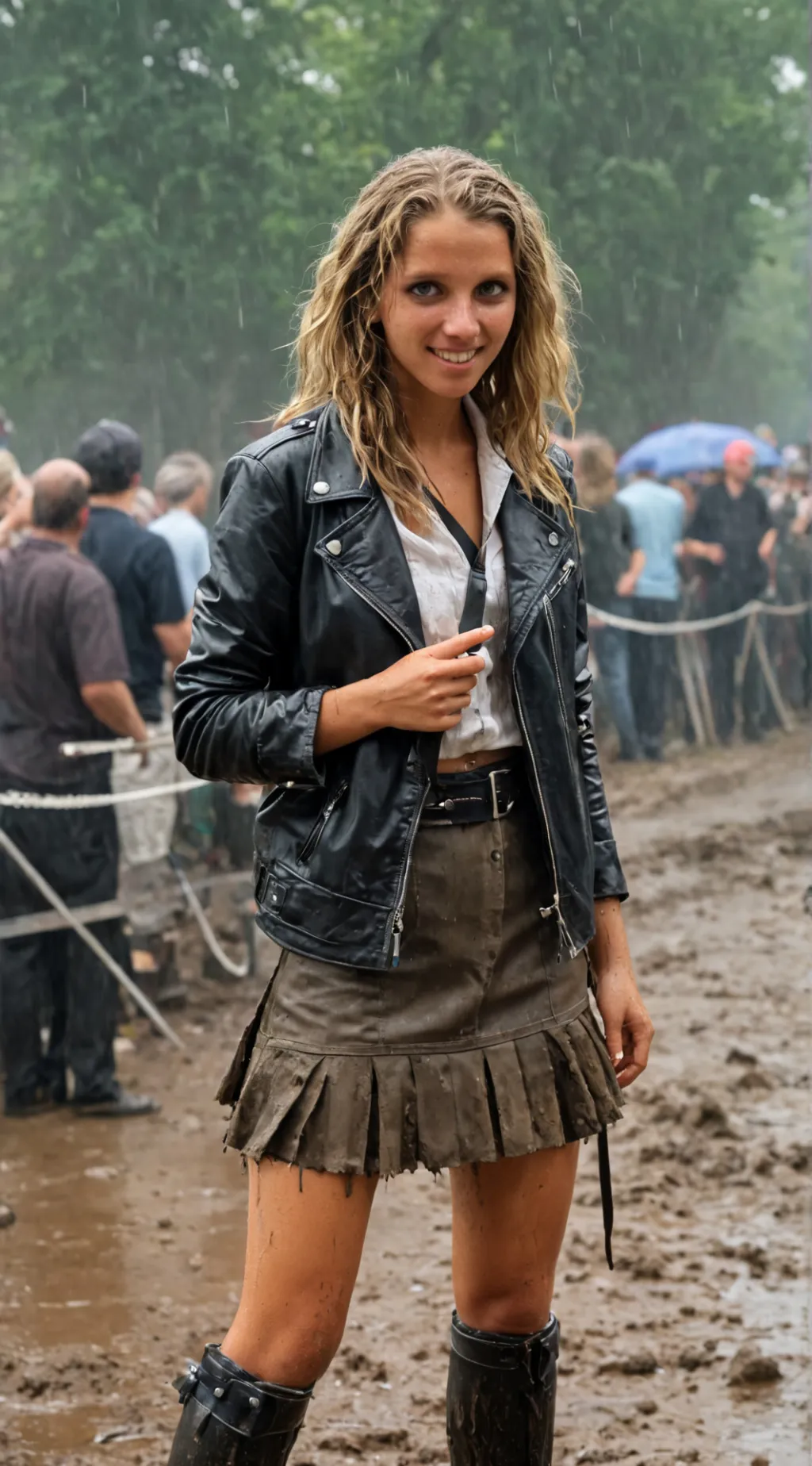 ai character: Ginger background