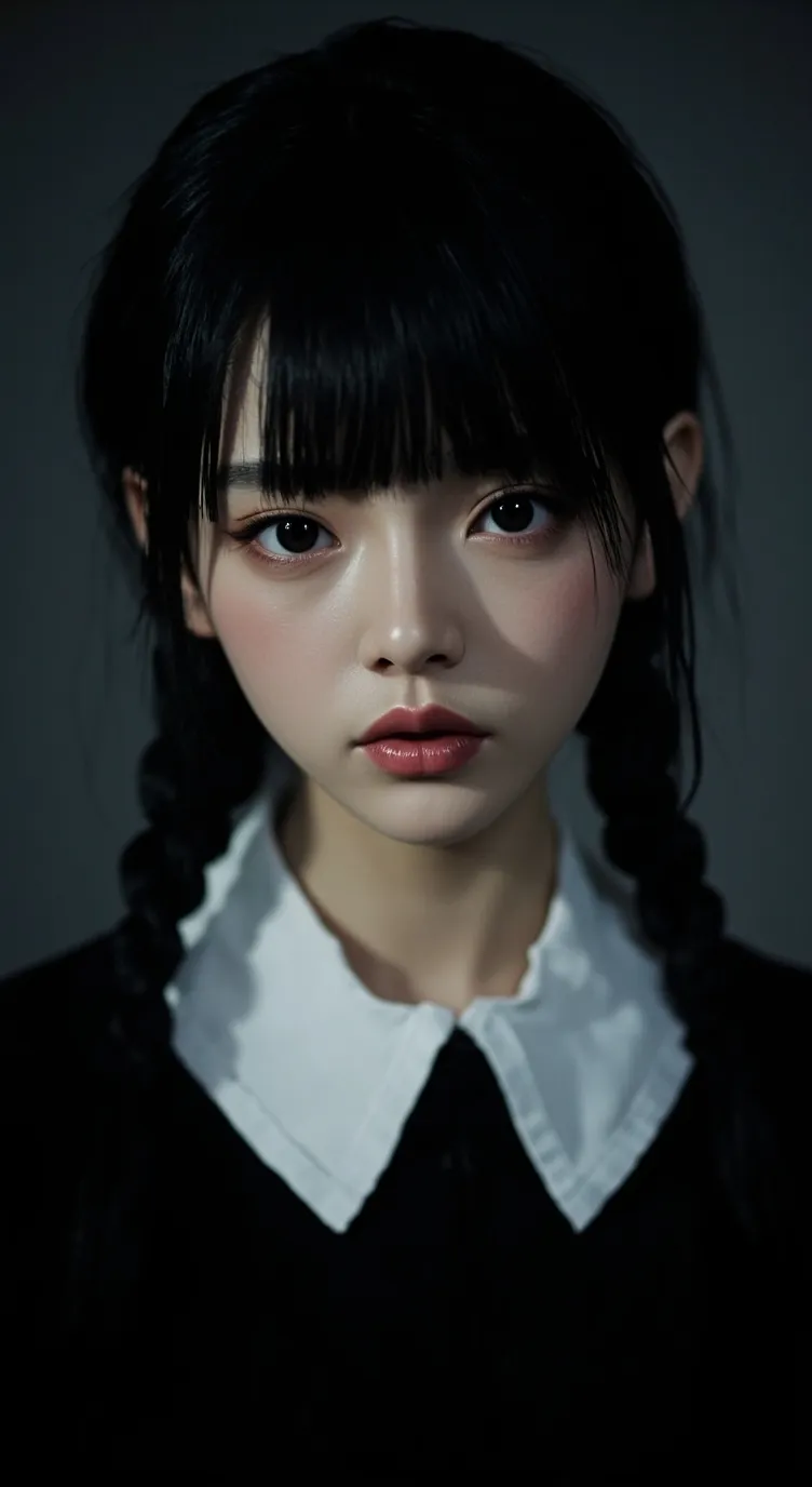 ai character: Wednesday Addams background