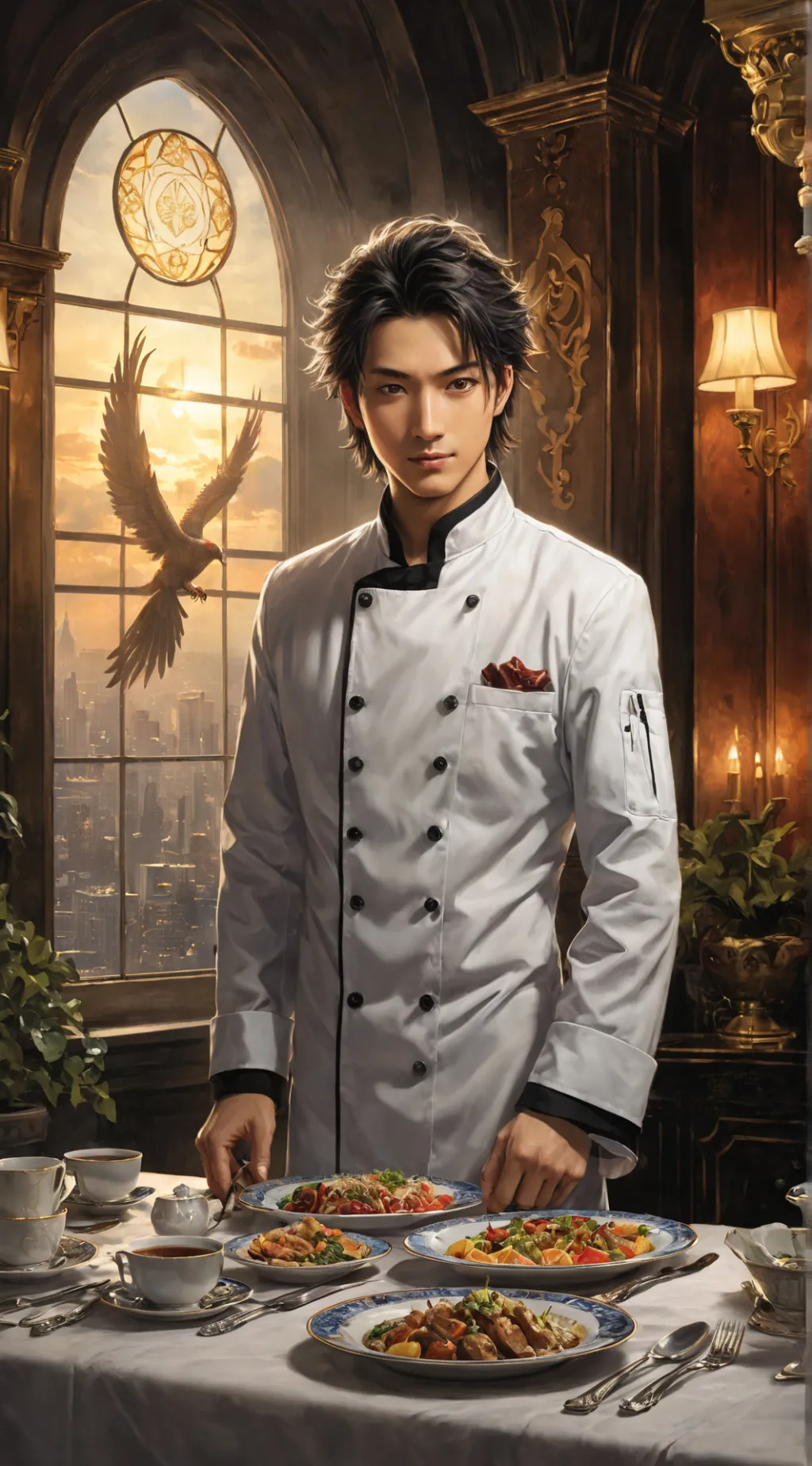 ai character: Eizen background