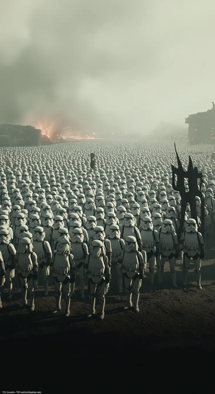 ai character: Star wars imperial background