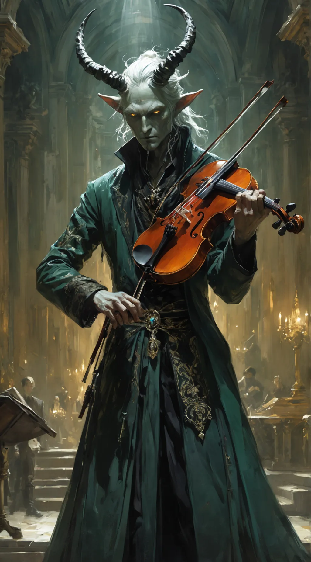 ai character: Orion background