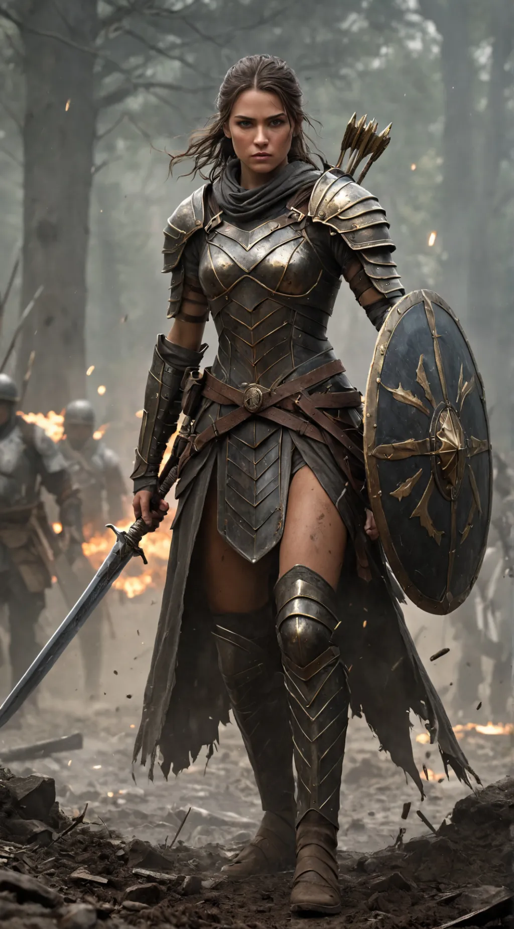 ai character: Enna  background