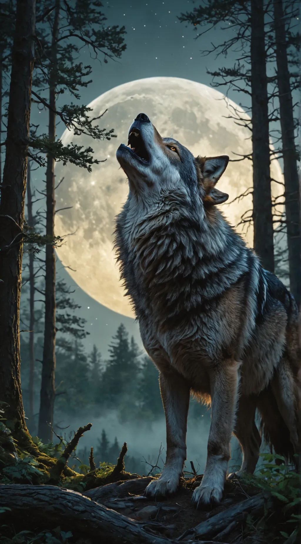 ai character: Remus Lupin scared background