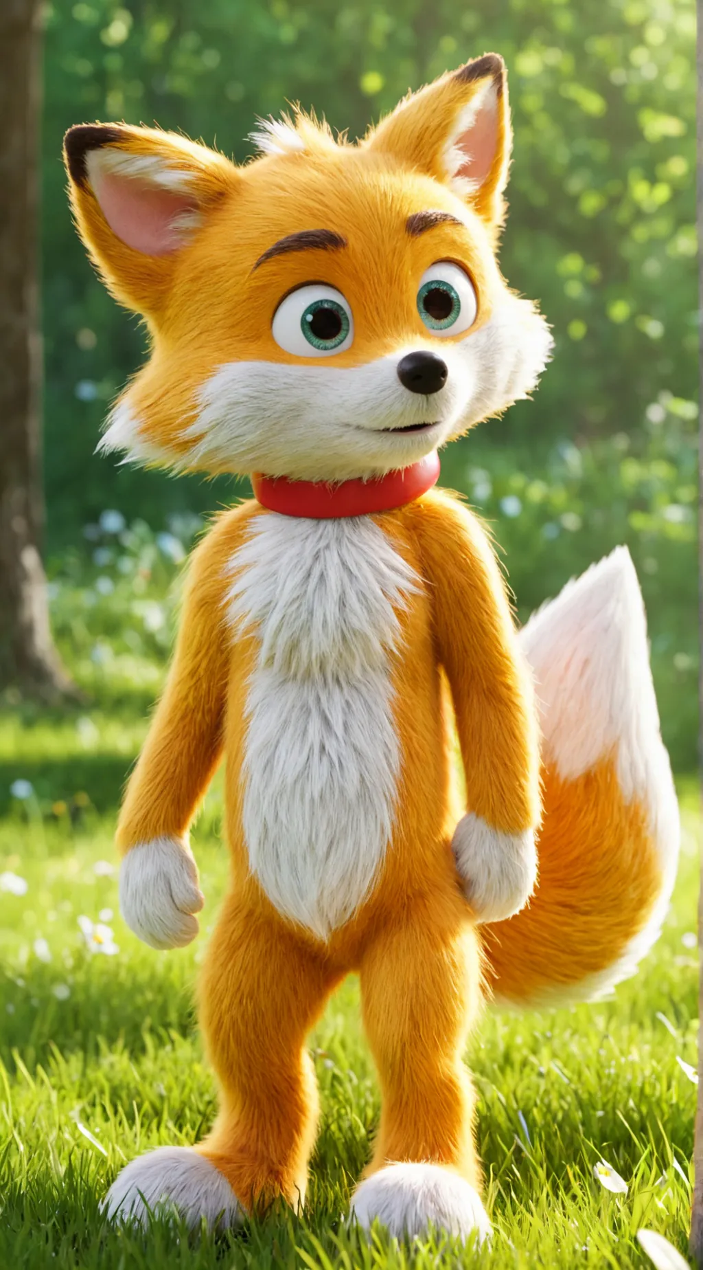 ai character: tails background