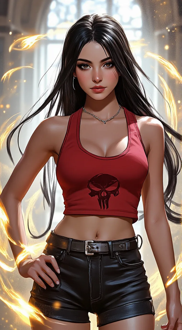 ai character: Rae  background