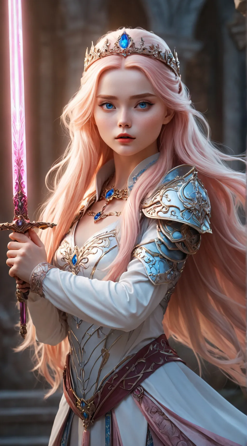 ai character: Liora  background