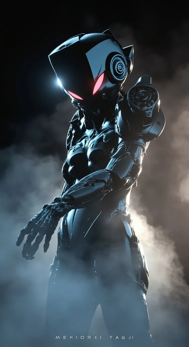 ai character: Robot 
Robot background