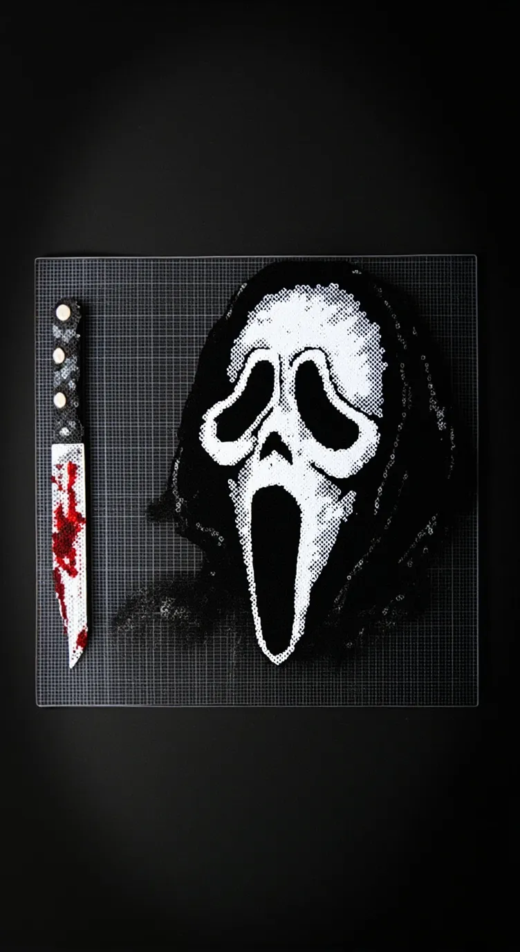 ai character: scream background