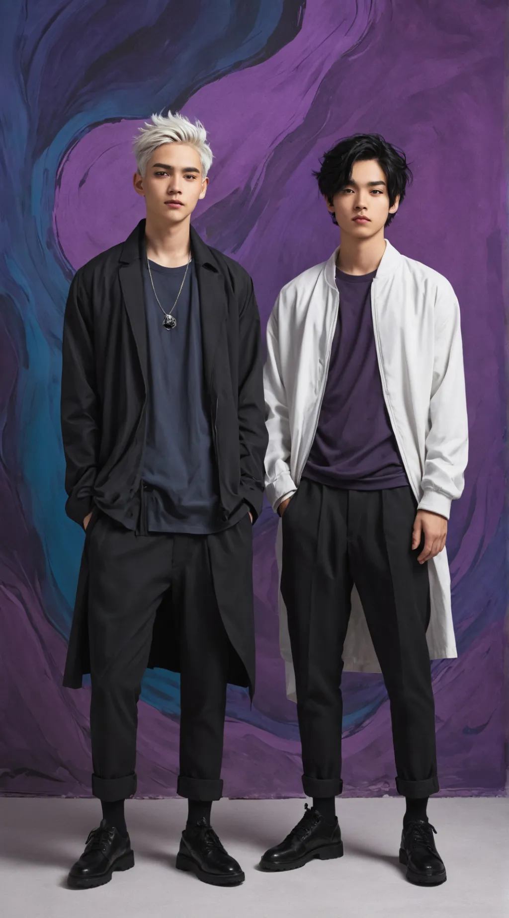 ai character: Cody and ollie background