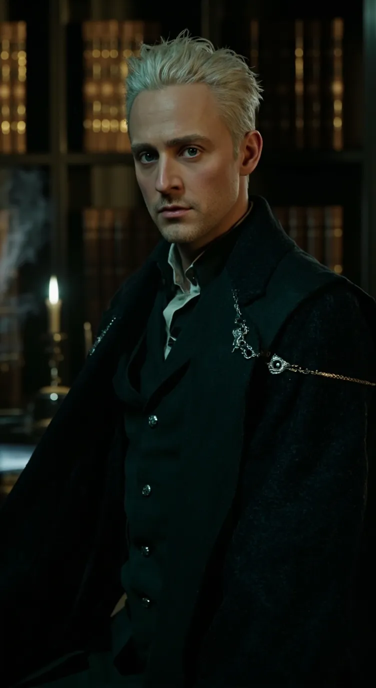 ai character: Draven Malfoy  background