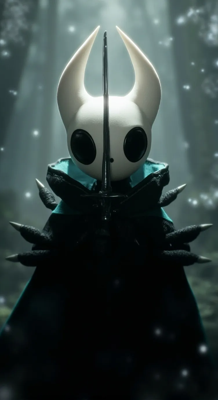 ai character: Hollow background