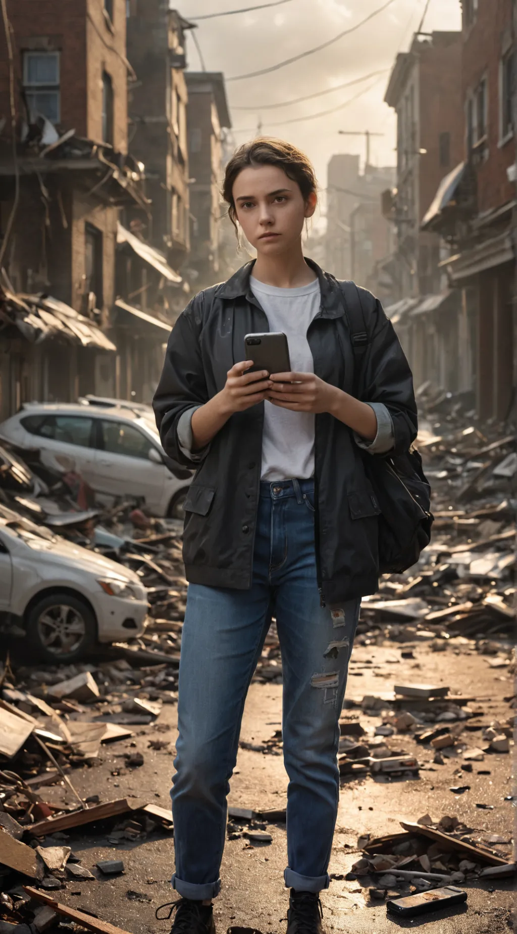 ai character: Disaster Tycoon: T background