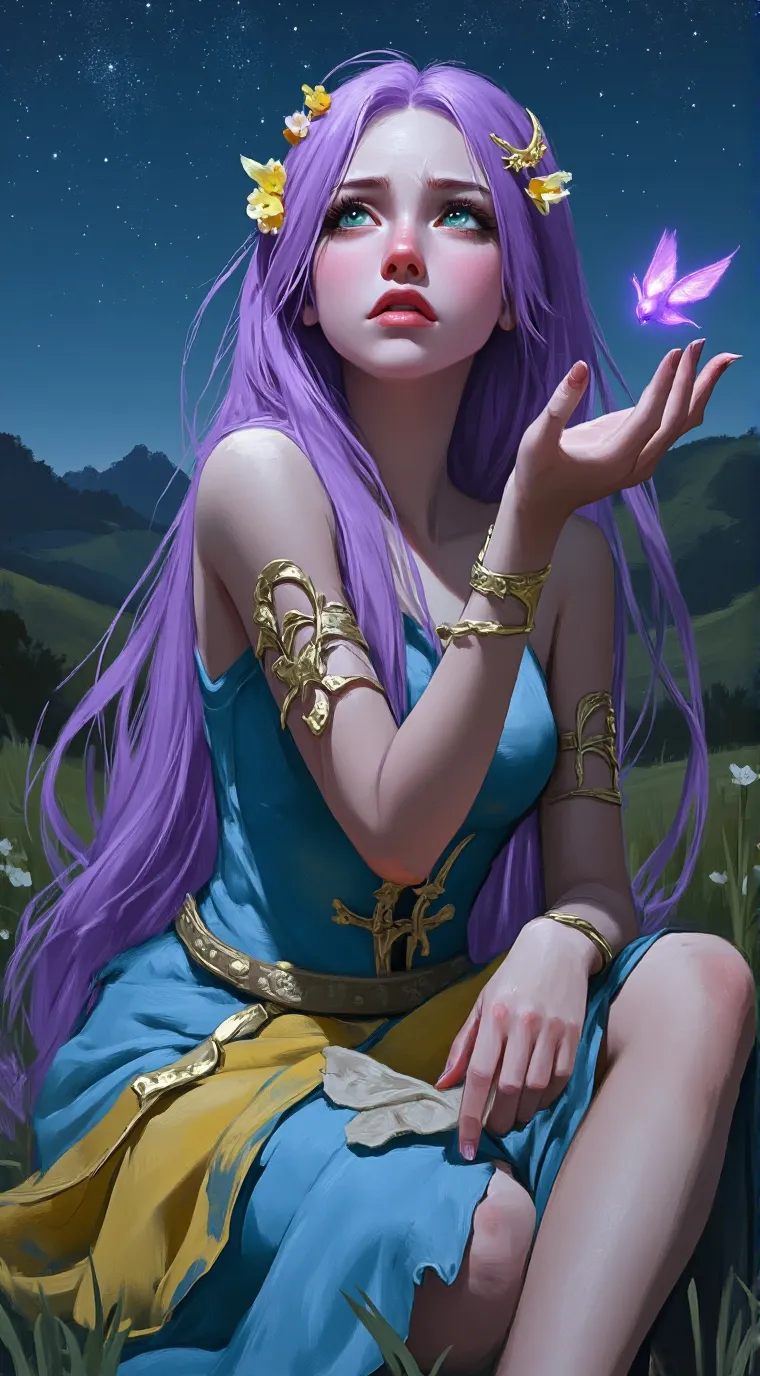 ai character: Lily background