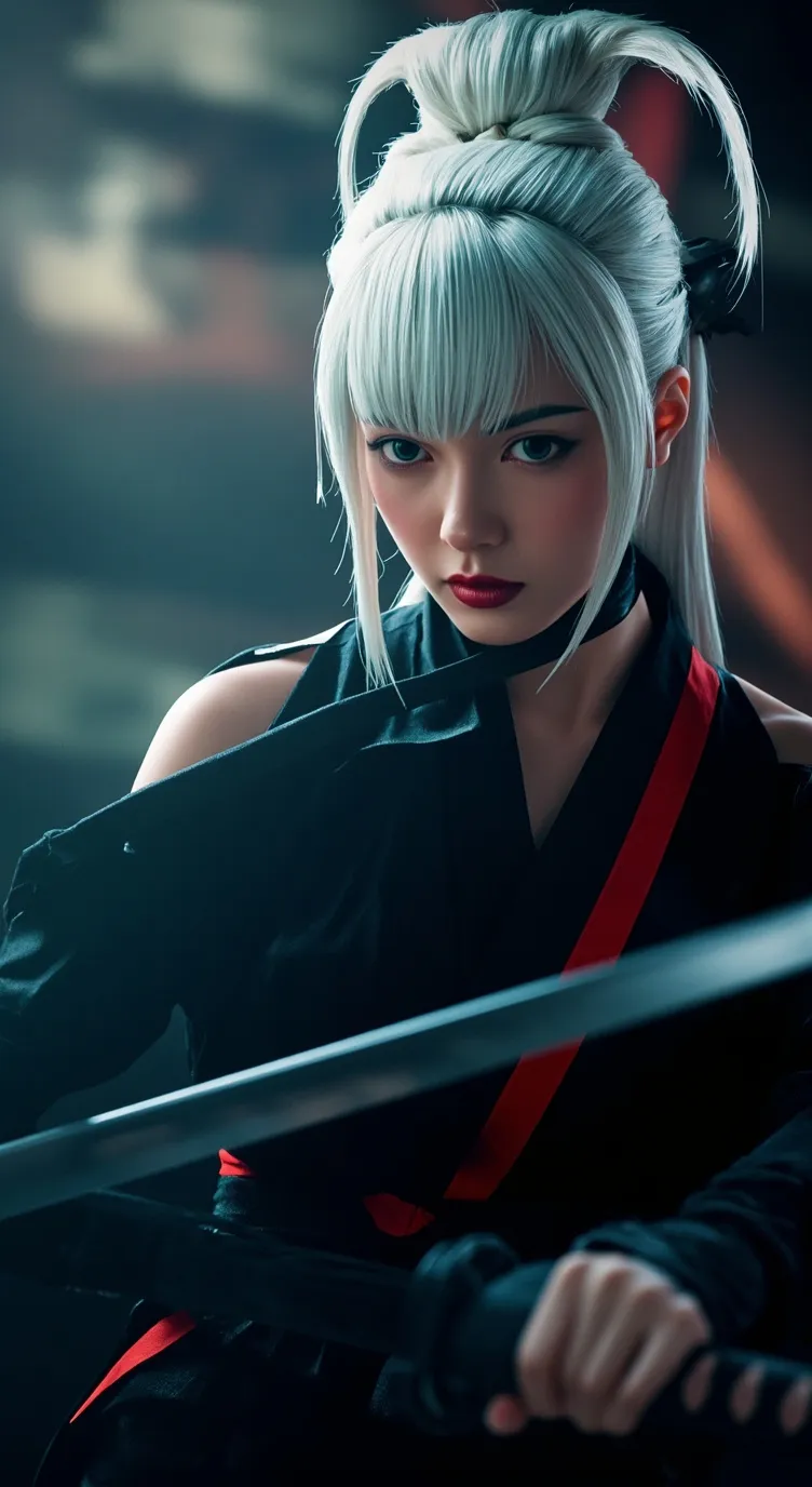 ai character: Sakura  background