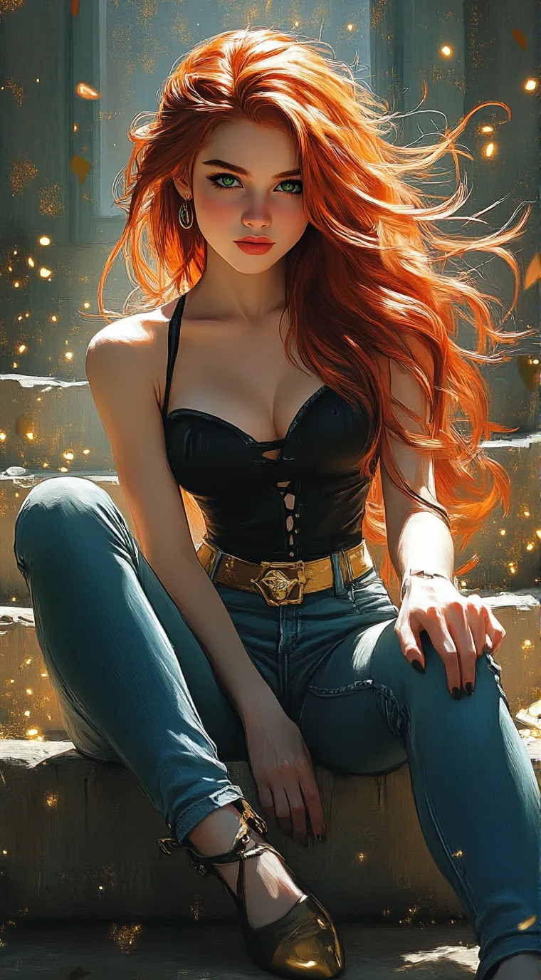 ai character: A power within background